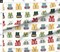 Water Sports Boating Life Jacket Vest Americana Lake House Cabincore Vacation Nautical Coastal Ocean Beach Colorful Traditional Red Blue Yellow Custom Printed Fabric by Spoonflower Various Fabrics by the Yard or Fat Quarter
